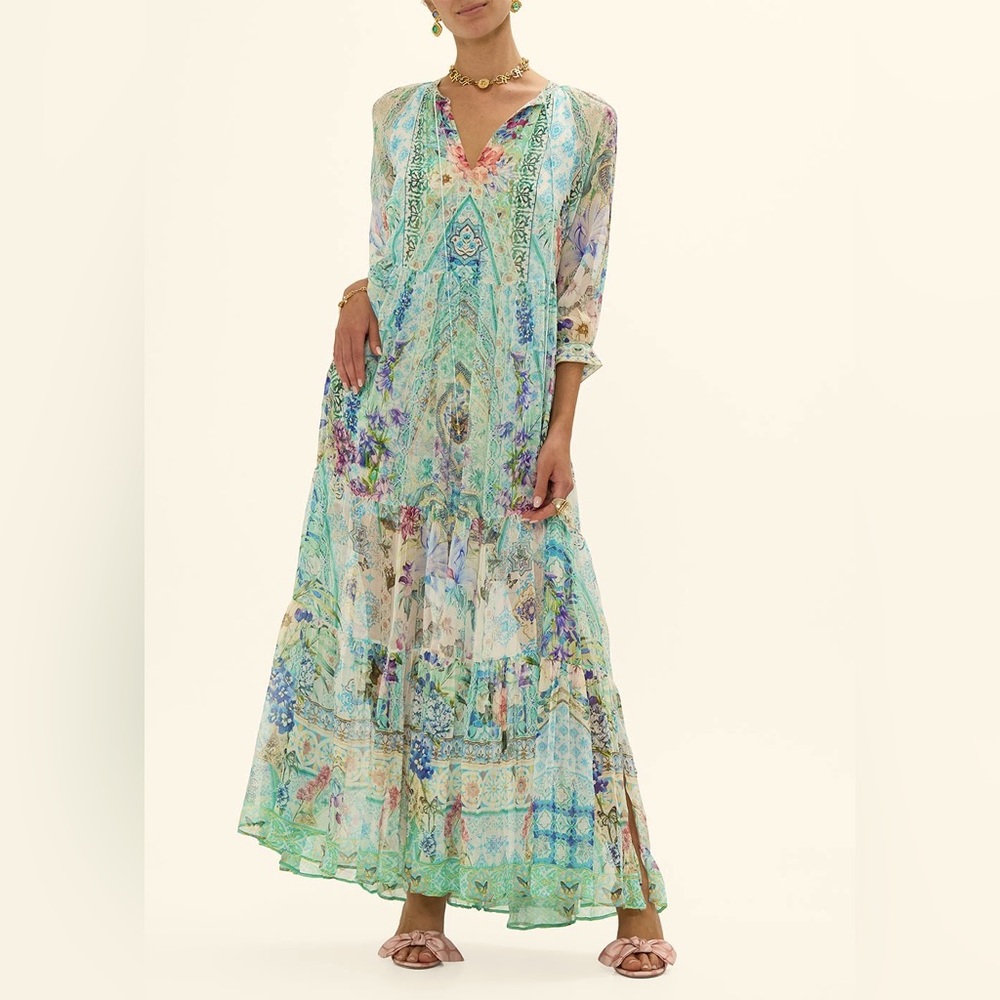 Camilla sunrise in Sintra maxi dress - Picture 2 of 12